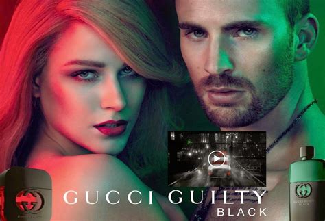 gucci guilty black commercial